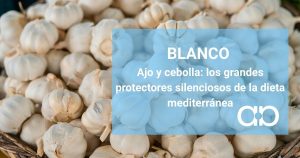 BLANCO Ajo y cebolla: los grandes protectores silenciosos de la dieta mediterránea